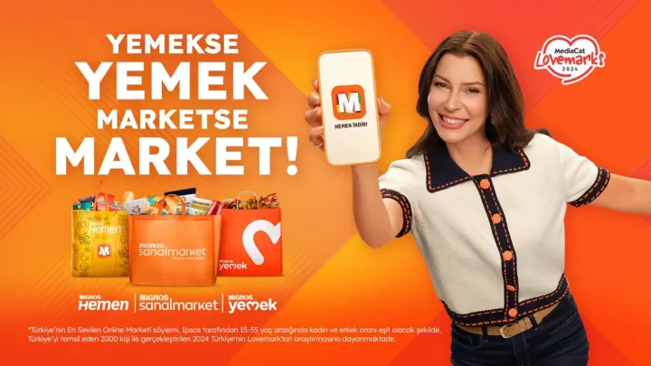 Migros One'dan Yeni Kampanya: "Yemekse Yemek, Marketse Market, Migros'la Hayatım!"