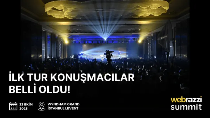 Webrazzi Summit 2025'in ilk tur konuşmacıları açıklandı!