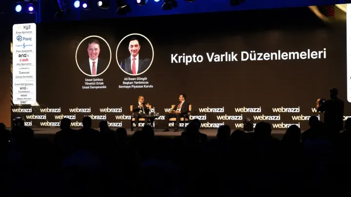 Ali İhsan Güngör, kripto varlık düzenlemelerini Webrazzi XYZ 2025'te açıkladı.
