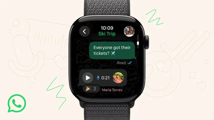 WhatsApp, Apple Watch için uygulamasını piyasaya sürdü.