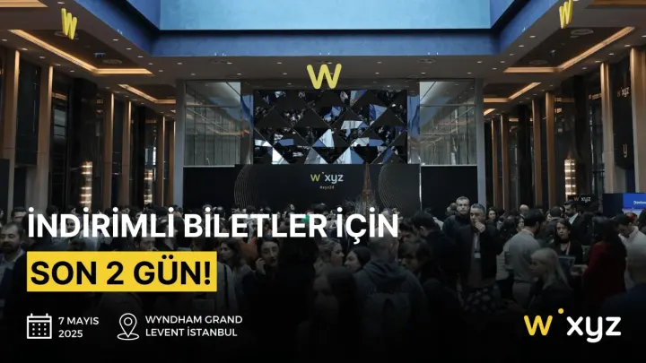 Webrazzi XYZ 2025'e indirimli biletler için son 2 gün!