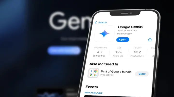 Gemini uygulaması, Nano Banana ile App Store'da en üst sıraya yerleşti.