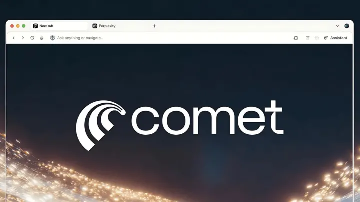 Perplexity, yapay zeka destekli web tarayıcısı Comet'i piyasaya sürdü.