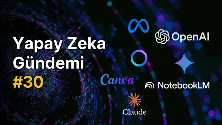Yapay Zeka Gündemi #30: Güncel Gelişmeler ve Trendler