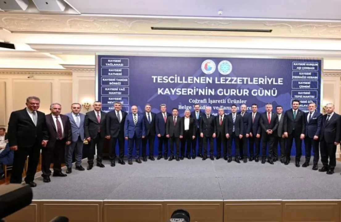 TOBB, Kayseri'nin Coğrafi İşaretli Lezzetlerini Tanıttı.