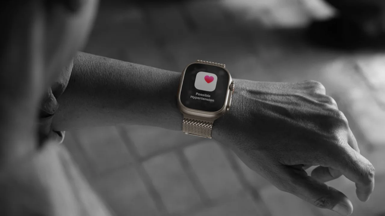 Apple Watch Series 9, 10 ve Ultra 2'ye hipertansiyon uyarısı özelliği ekleniyor.