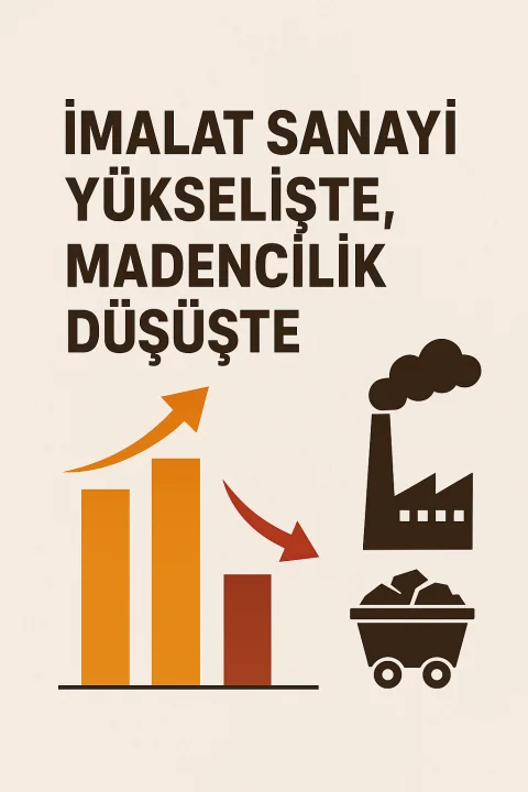 İmalat Sanayi Artışta, Madencilikde Gerileme Var!