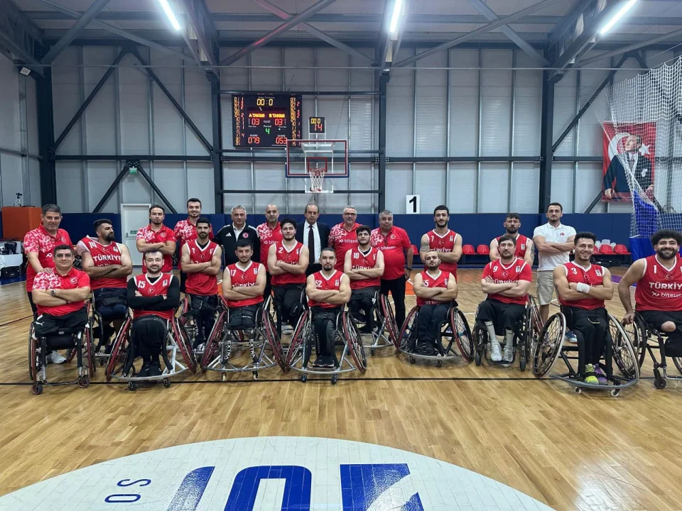 Bağcılar’ın Gururu: Tekerlekli Sandalye Basketbol Milli Takımı Avrupa Şampiyonası Hazırlık Kampında