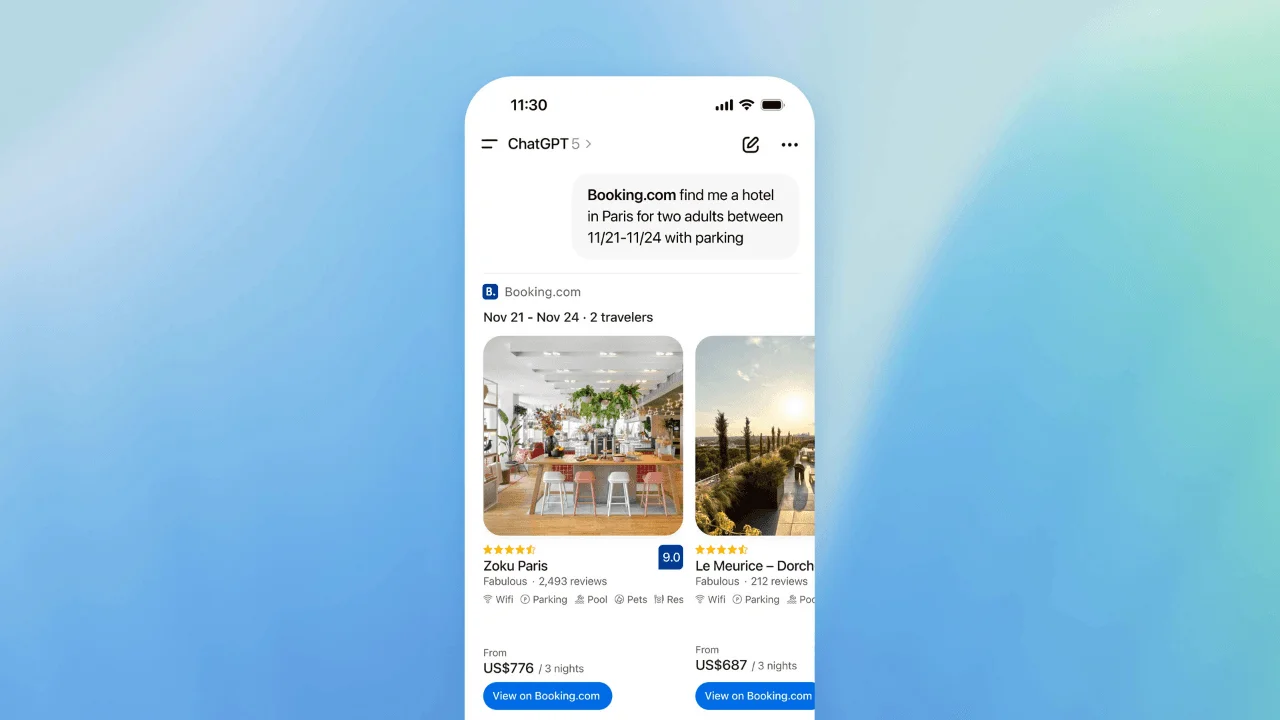 OpenAI, ChatGPT için uygulama desteğini duyurdu: Geliştiricilere Apps SDK erişimi sağlandı.