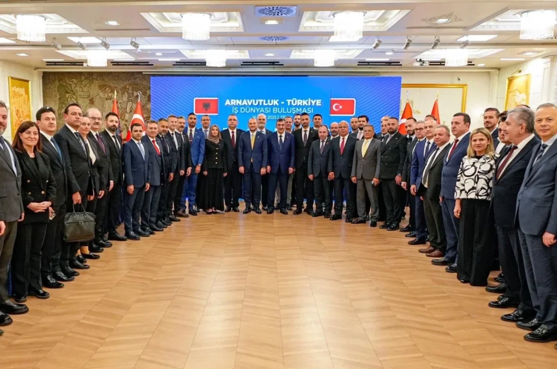 Türkiye ve Arnavutluk İş Dünyası Tiran’da Toplandı