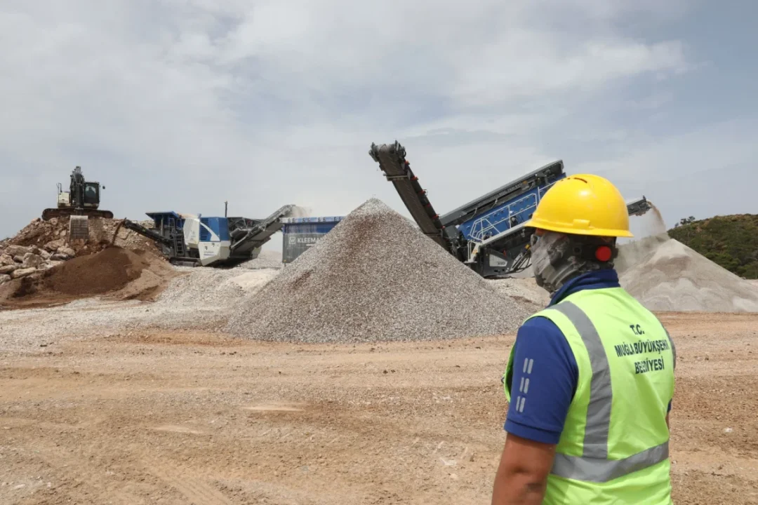 Muğla'da Hafriyat Atıkları Yeniden Kazanılıyor