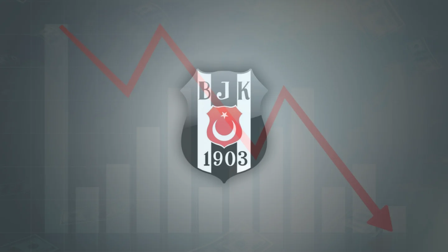 Beşiktaş Hisselerinde Büyük Düşüş: Piyasa Değeri Neredeyse Yarı Yarıya Azaldı